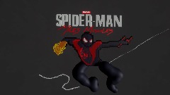 Marvel Spider-man Miles morales poster recreation