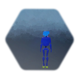 Blue droid