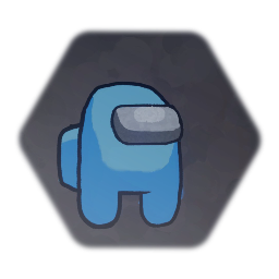 Among Us Crewmate (Cyan)