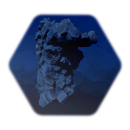 Crystalonia Rock Wall - Tileable 2 Sided - TCCryst0022