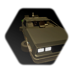 Time Machine Delorean (Flying car mode)