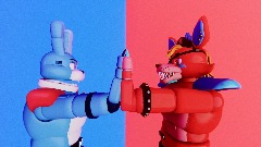 If Glamrock Bonnie and Glamrock Foxy Was In Security Breach