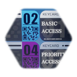 Keycard Set of 4