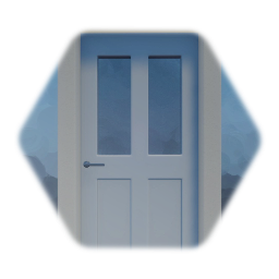 Functional windowed door with easy lock 4