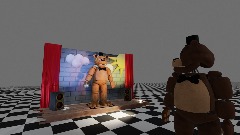 Freddy fazbear meets Freddy fazbear Spirit Halloween
