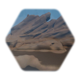 Unexciting Rock Formation - Hollywood Set