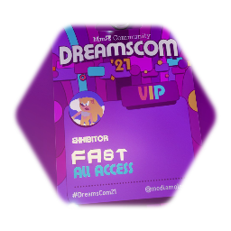 #DreamsCom21 Lanyard Fast