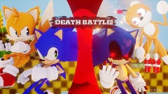 Death battle! Sonic and Tails VS Sonic EXE and Tails doll