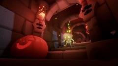 Ghost Train through skeleton castle