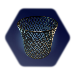 Woven Wire Waste Paper Basket