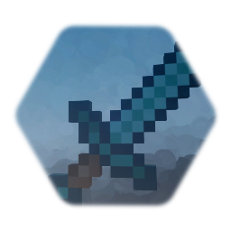 Minecraft diamond sword