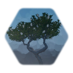 Frangipani Tree og by @Iansaneartist