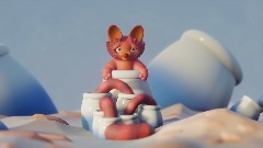 Fox in Pots