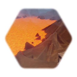 Volcanic Crater Remixable Landscape