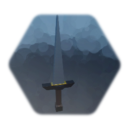 Cartoony Sword Model