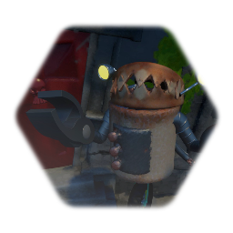 Chomps, the sparepart robot (Full Gameplay & Enemy AI)