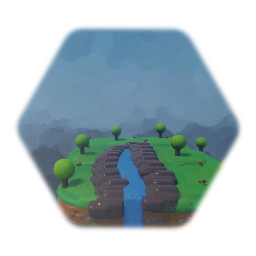 Large Floating Island