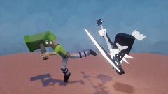 Learning how to make fighting animations part 1 : wiffed