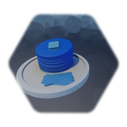 Blue Bacon And Pancakes