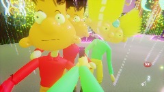 COD ZOMBIE'S (HEY ARNOLD) court-yard challenge! Hard!