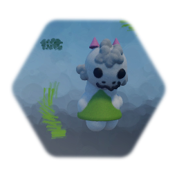 Ralsei but on drugs.\(°_°)/