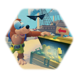 Banjo-Kazooie Treasure Trove Cove Diorama