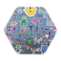 Stylised TPOD characters