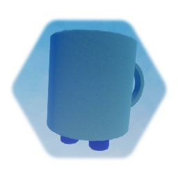 CJ7's 4 leg-blue mug