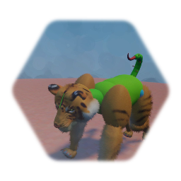 I tried to make a playable tiger...