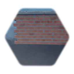 Improved Brick Wall - Stone Cap
