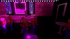 Sans works in a Strip club