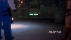 Resident Evil 2  original city scenery (VR mode)