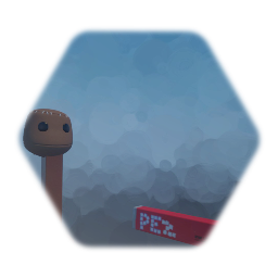 Sackboy PEZ candy