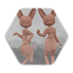 Anthro Bunny base