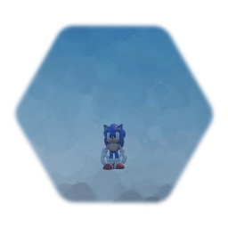 Stylized classic sonic versa