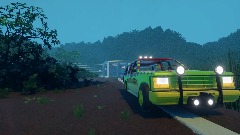 Jurassic park- Triceratops enclosure