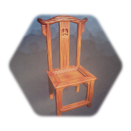 Aged Old Japanese Chair Wood Grain