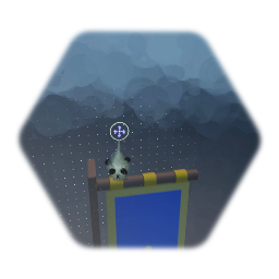Small wall mounted banner