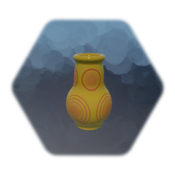 Vase - Yellow & Orange