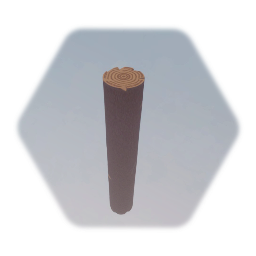<uihexagon> WOOD LOG PILLAR 1B