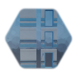 Abandoned Hospital Building Set