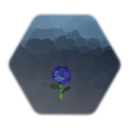 Flower blue