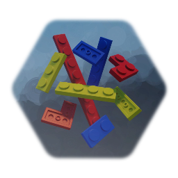 DreamBricks Small row slab "Tile-set" + samples