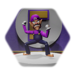 Deluxe Waluigi Puppet
