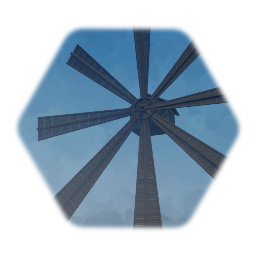 Rustic windmill