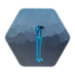 First person with Flashlight