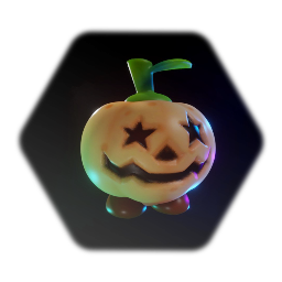 Pumpkin Goomba - Super Mario