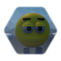 Emoji guy and Freddy