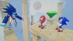 Sonic 3 And Knuckles: Sky Sanctuary Scene