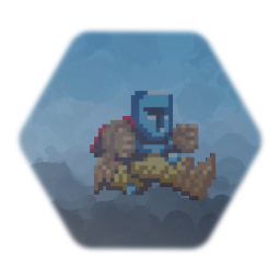 Jump King Right Foot Forward Running Character Sprite